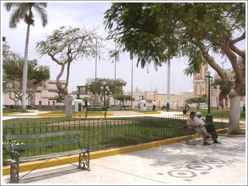 Plaza de armas de Ferreafe 